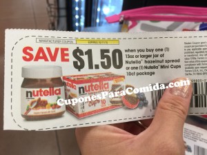 Nutella Mini Cups 