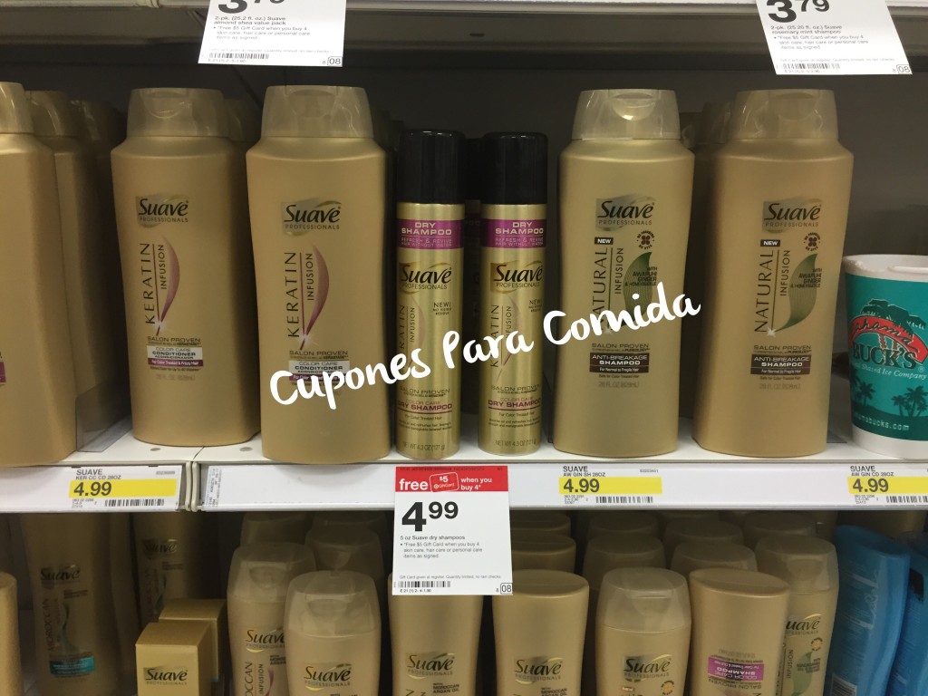 Suave Dry shampoo 8/2/15