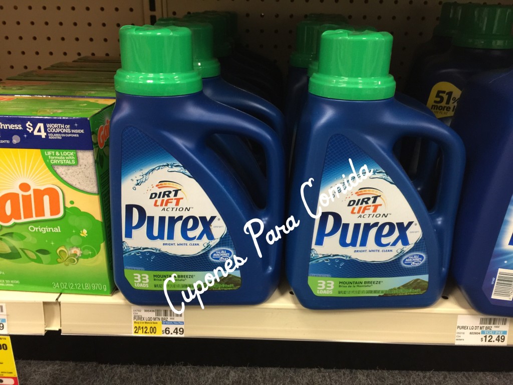 Purex Liquid Laundry Detergent 8/14/15