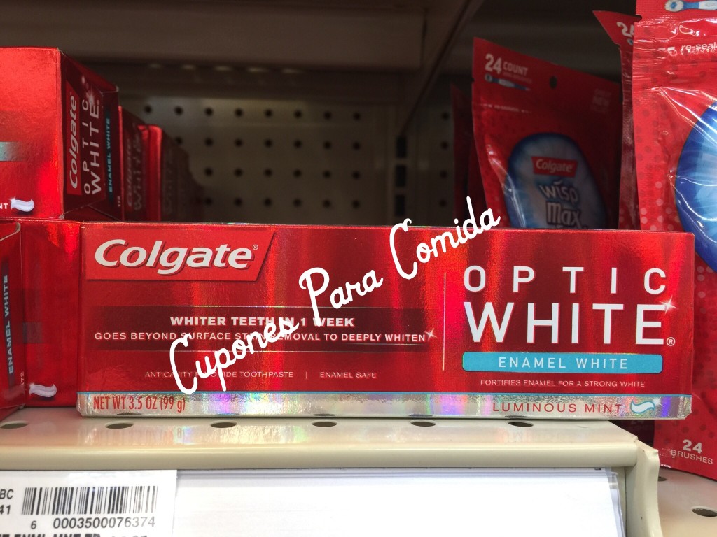 Colgate Optic White 8/14/15
