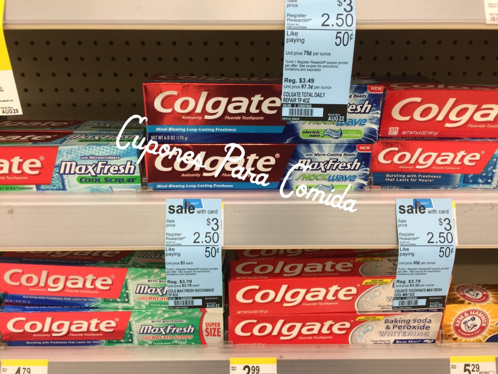 Colgate maxfresh toothpaste 8/17/15