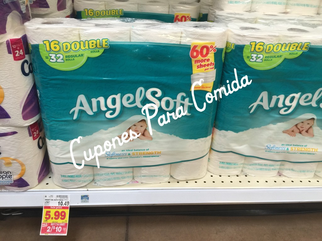 Angel Soft Bath Tissue 16 Double rolls 8/21/15