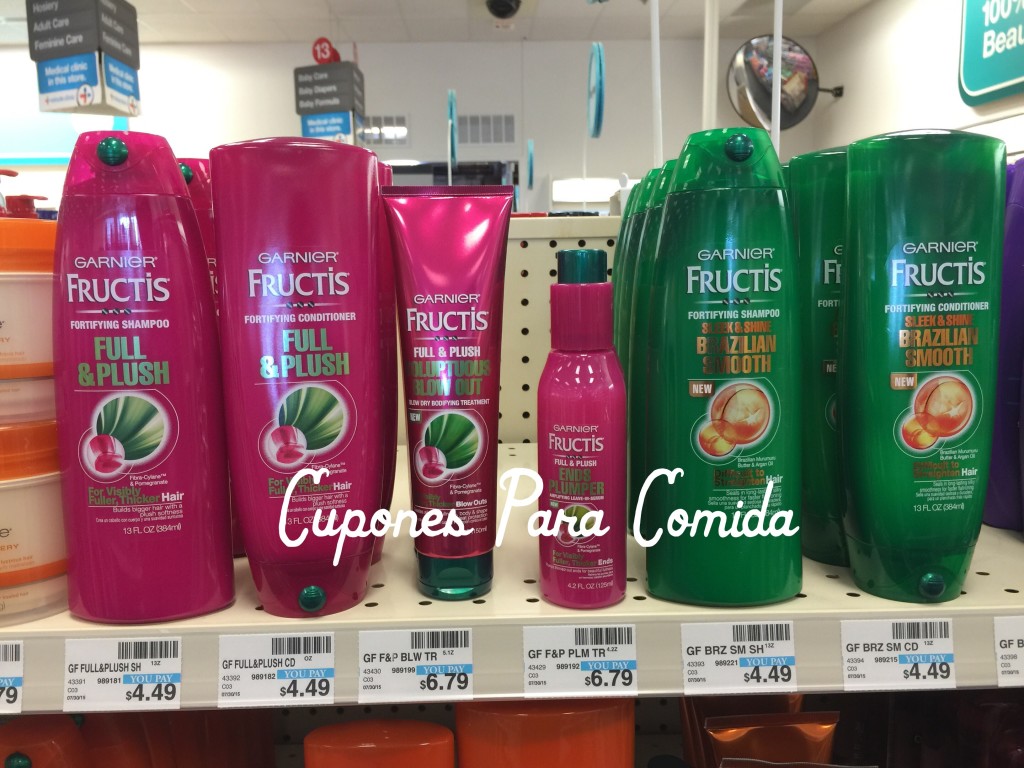 Garnier Fructis Shampoo - CVS 8/26/15