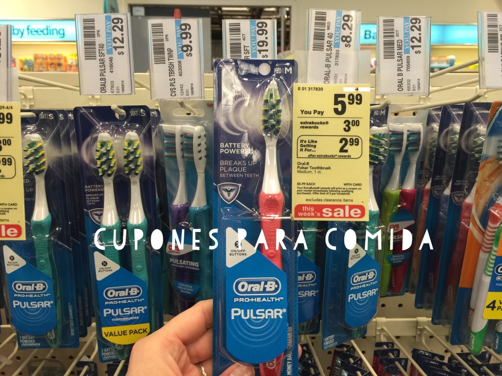 Oral B Pulsar Battery powered toothbrush 8/3/15