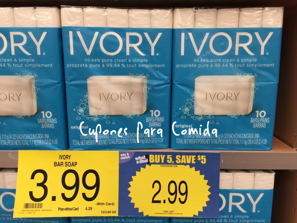 Ivory Bar Soap 10 pk 9/4/15