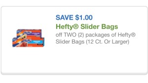 hefty slide bags cupon 9/6/15