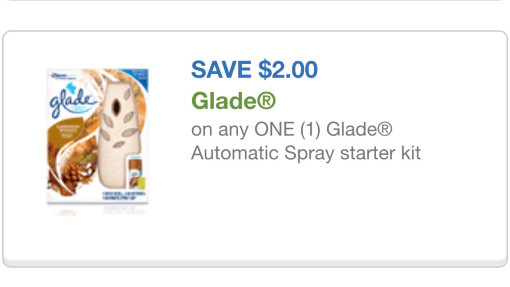 Glade Spray Starter Kit 9/8/15