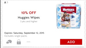 huggies wipes cartwheel 9/9/15