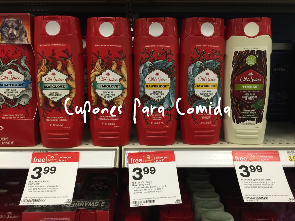 Old Spice body wash 9/1/15