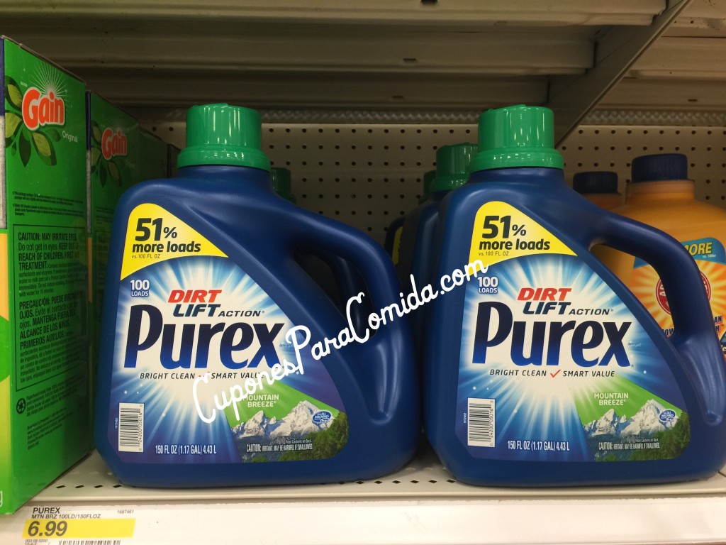 Purex Liquid Laundry Detergent 100 Loads - Target 9/21/15