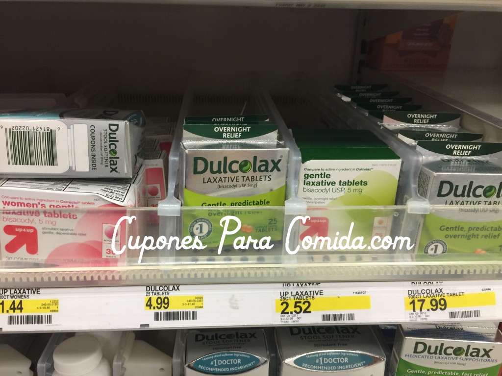 Dulcolax Laxative Tablets 25 ct 9/16/15