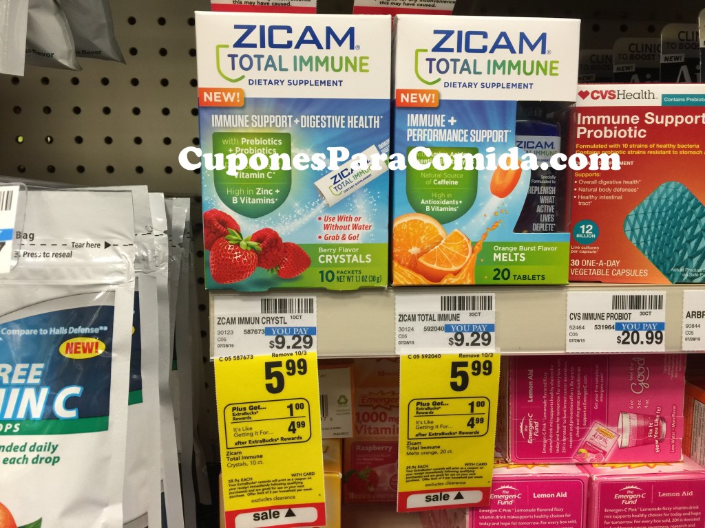 Zicam Total Immune Dietary Supplement 