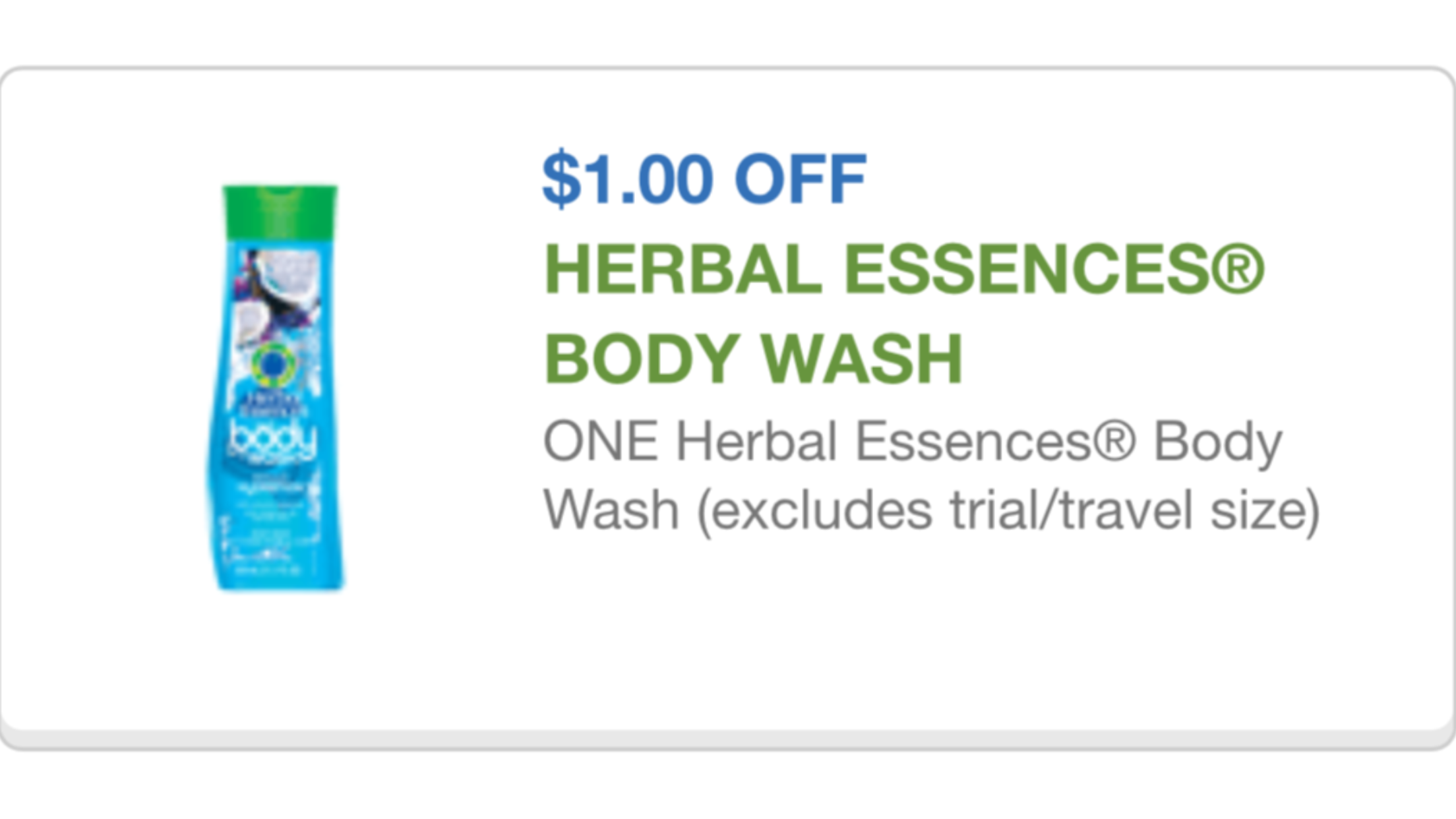 Herbal Essences Body Wash 9/25/15