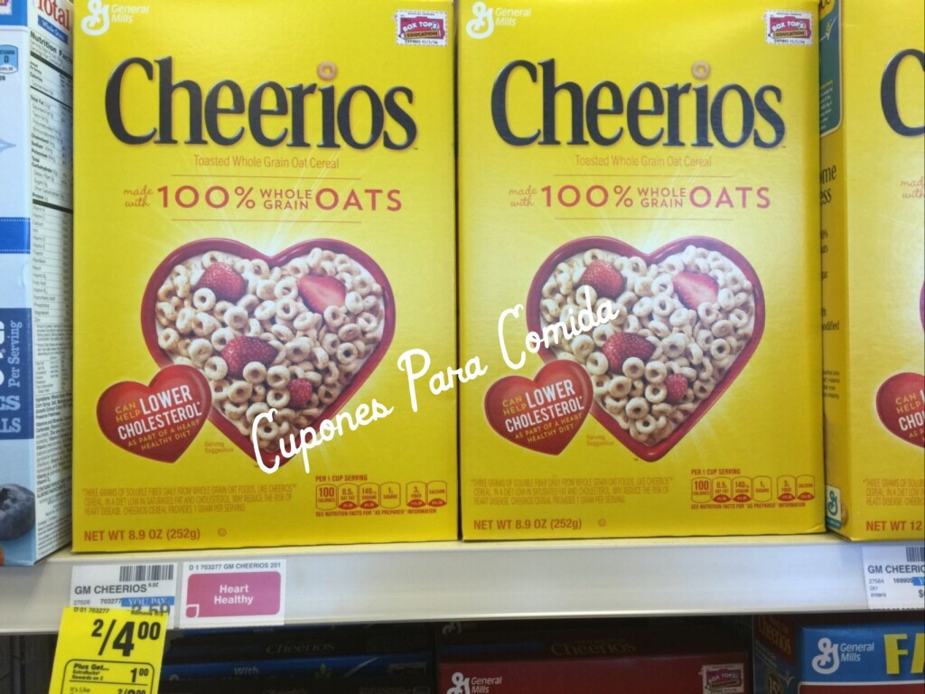 cheerios cereal 9/1/15