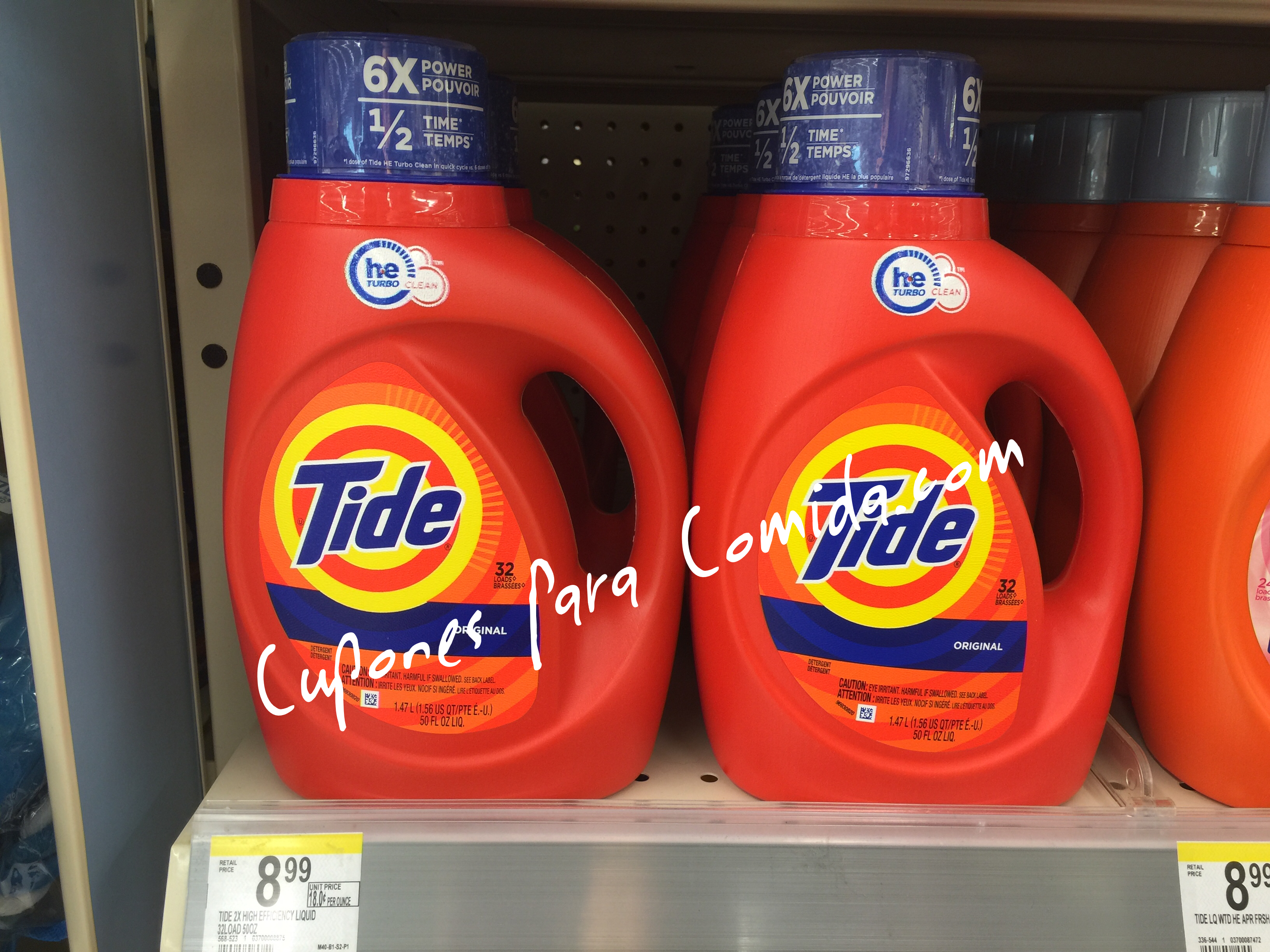 Tide Liquid Detergent 32 Loads 10/22/15