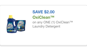 OxiClean coupon 10/11/15