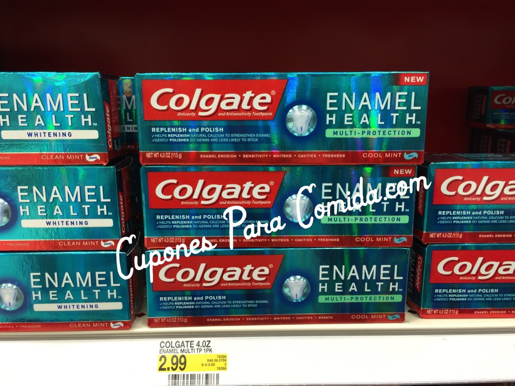 Colgate Enamel Health toothpaste 4.0 oz - Target 10/04/15
