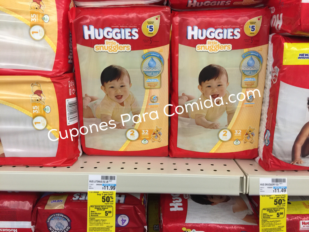 Huggies diapers  10/26/15