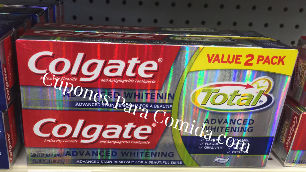 Colgate Total toothpaste 2 pk 10/30/15