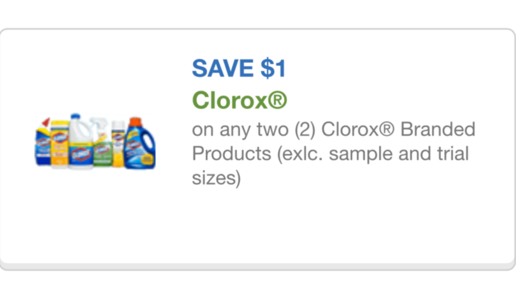 Clorox coupon 10/13/15