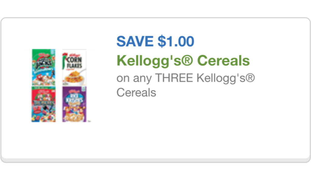 Kellogg's cereals 10/14/15