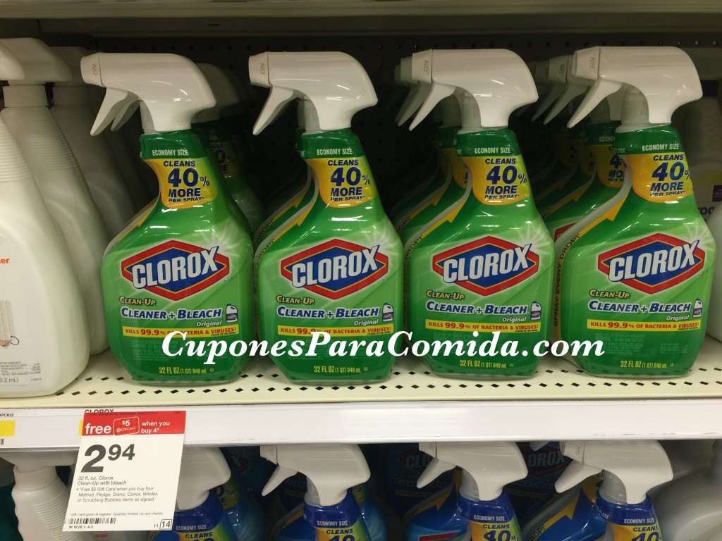 Clorox Clean-Up Cleaner+Bleach 32 oz 10/06/15