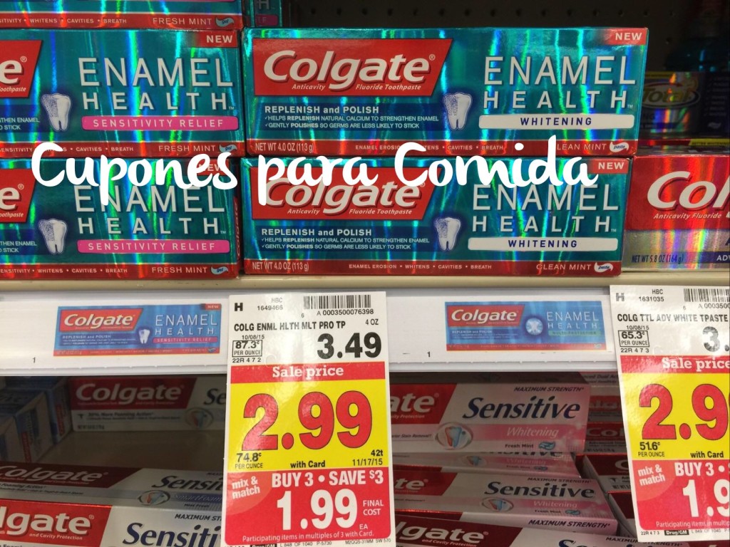 Colgate toothpaste 10/14/15