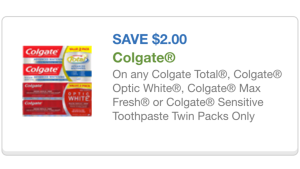 colgate toothpaste coupon 10/18/15