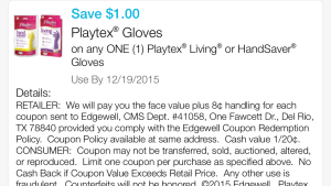 Playtex Living Glove