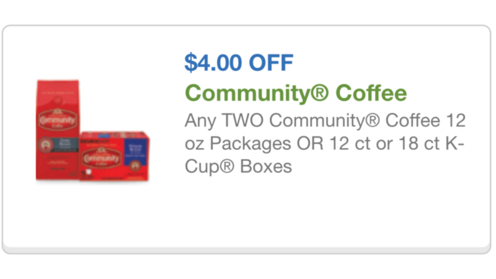 Community Coffee 10/20/15