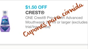 Crest pro-health mouthwash 10/27/15