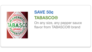 Tabasco coupon 10/28/15