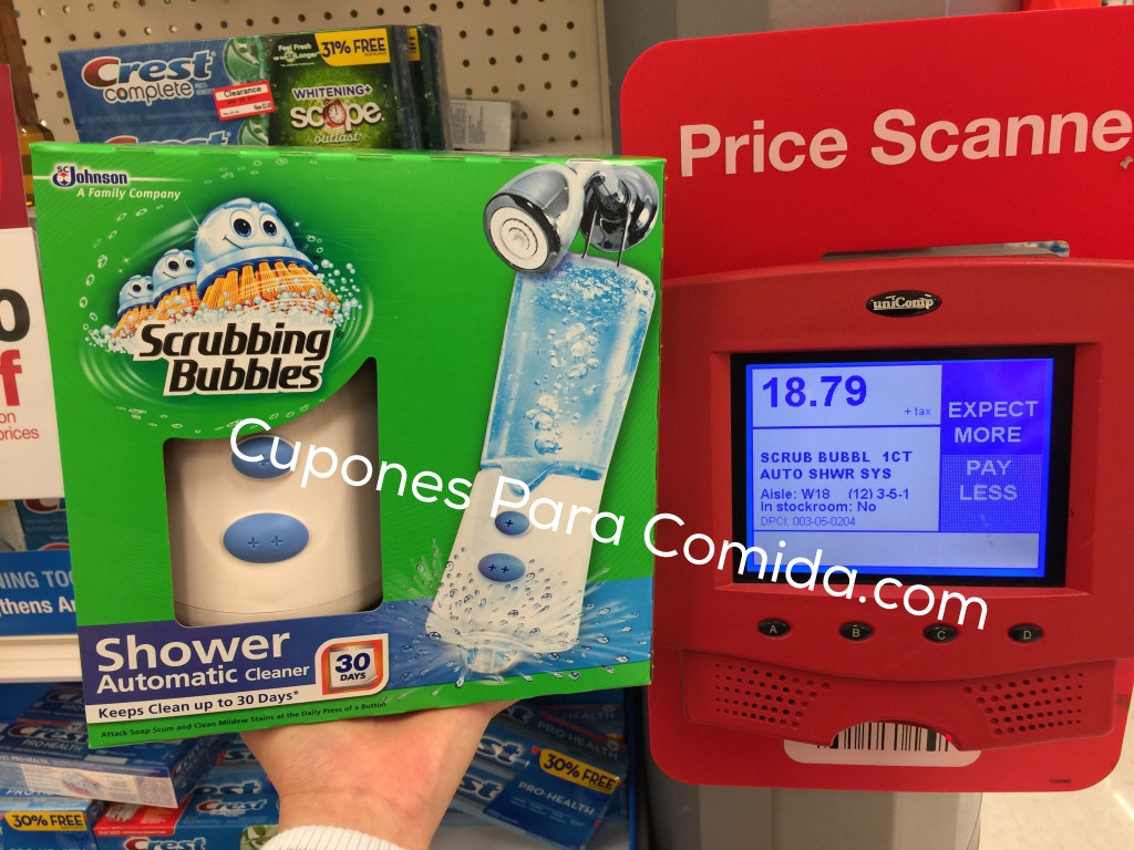 Scrubbing Bubbles Automatic Shower Cleaner 11/08/15
