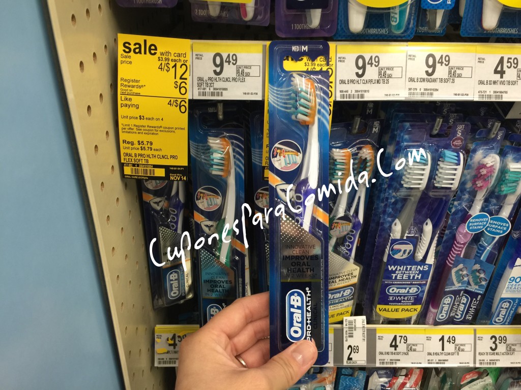  Oral B Pro-Health Toothbrush