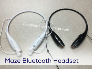 maze headset blue tooth 11/8/15