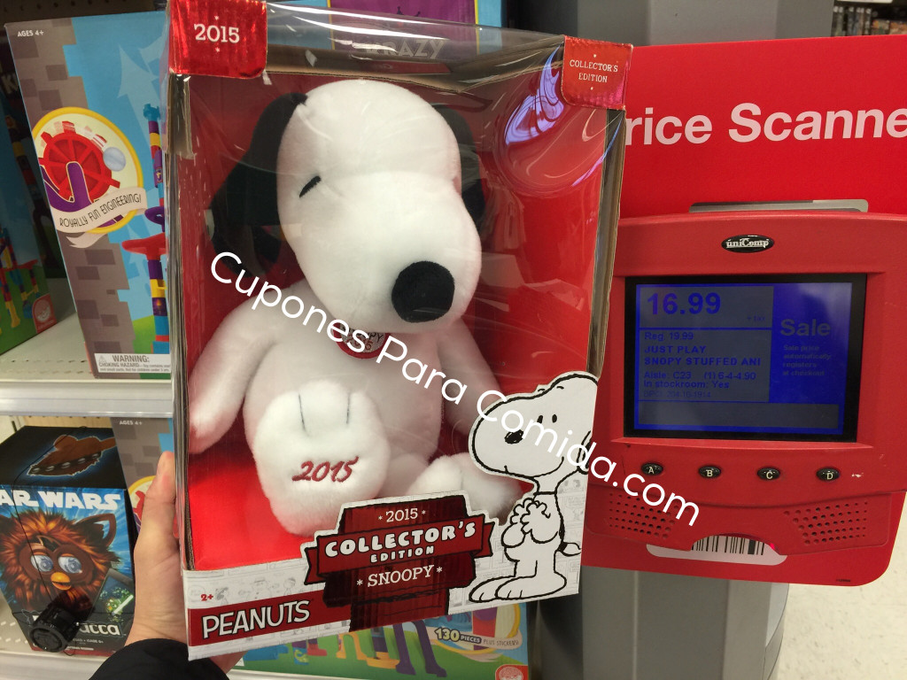 Just Play Snoopy Collector Plush 11/28/15