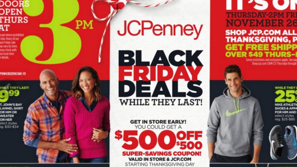 jcpenney 500 cupon jueves 110/9/15