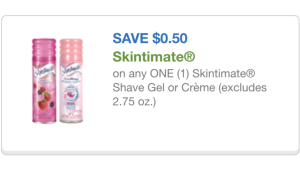 skintimate coupon 11/13/15
