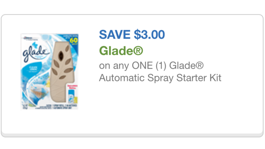 Glade coupon 11/01/15