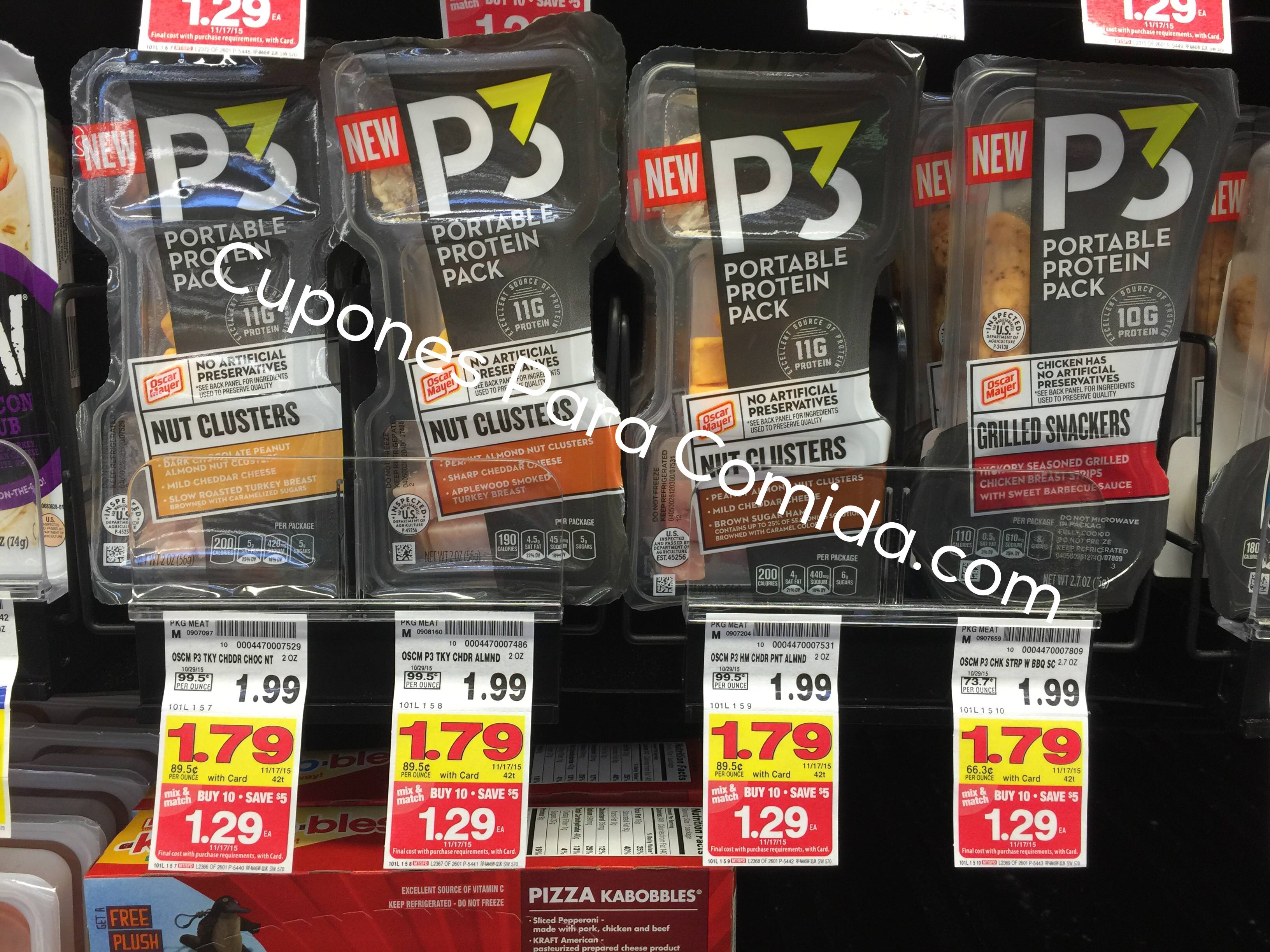P3 Portable Protein pack 11/04/15