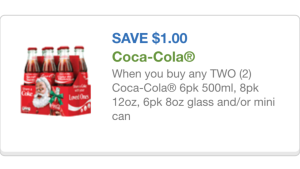 Coca-Cola coupon 12/15/15