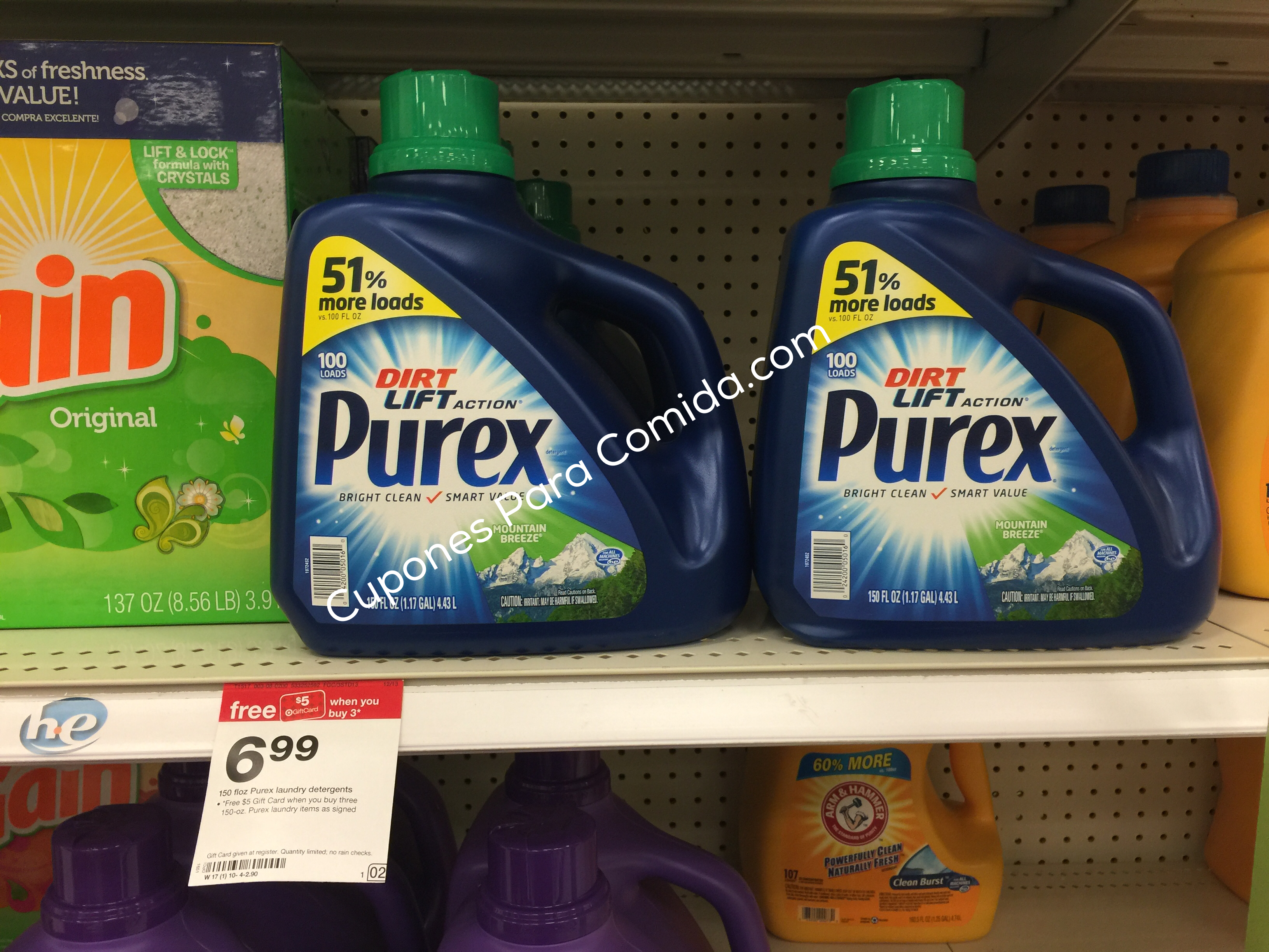 PUrex liquid detergent 12/13/15