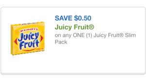 Juicy fruit coupon 12/28/15