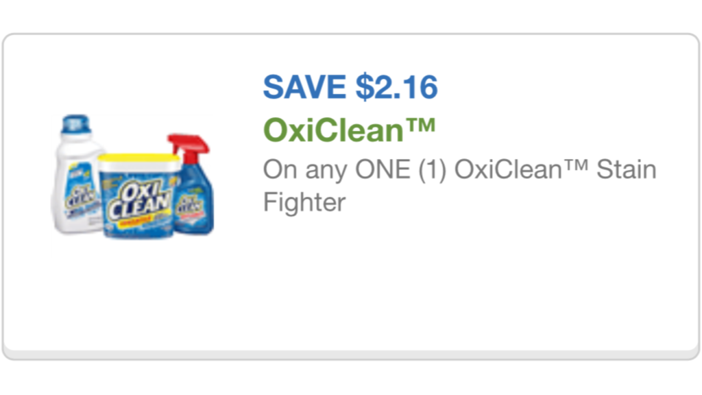 OxiClean coupon 12/9/15