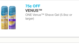 Venus Shave Gel 12/02/15
