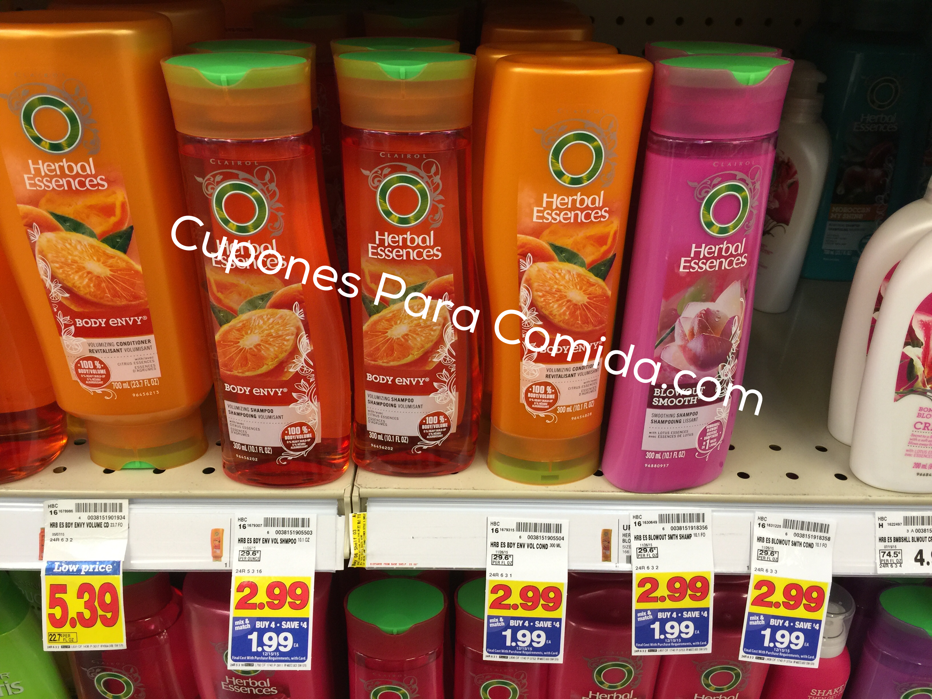 Herbal Essences shampoo 12/08/15