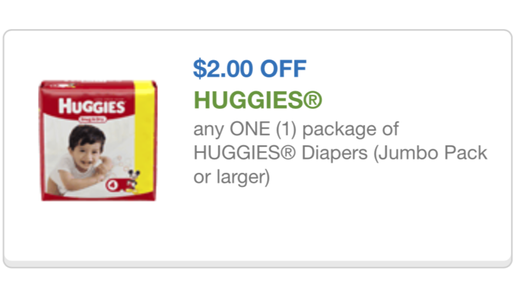 huggies diapers coupon 120/7/15