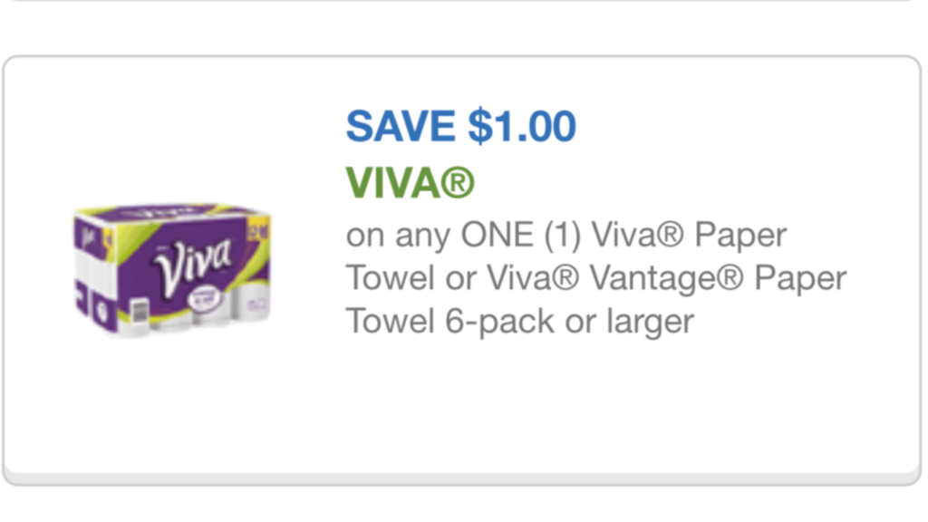 viva paper towel coupon 12/08/15