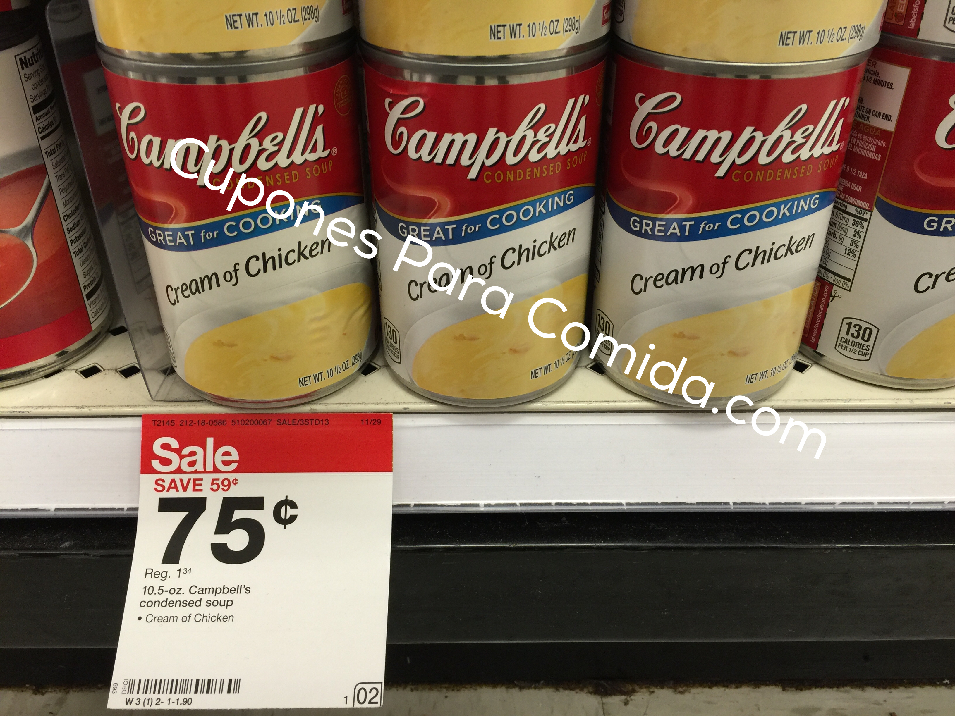 Campbell's Condensed Soups 12/03/15