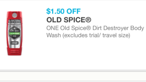 Old spices body wash cupon 01/27/16